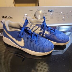Nike Boy's Blue and White Athletic Shoes